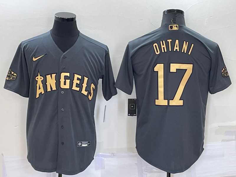 Los Angeles Angels #17 Shohei Ohtani Grey 2022 All Star Stitched Cool Base Nike Jersey,We sell and wholesale Los Angeles Angels #17 Shohei Ohtani Grey 2022 All Star Stitched Cool Base Nike Jersey on line form chian!